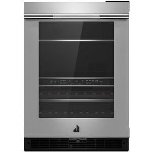 JennAir Rise Series 24 in. 5.0 cu. ft. Built-In Beverage Center with Fixed Shelves & Digital Control - Stainless Steel, , hires