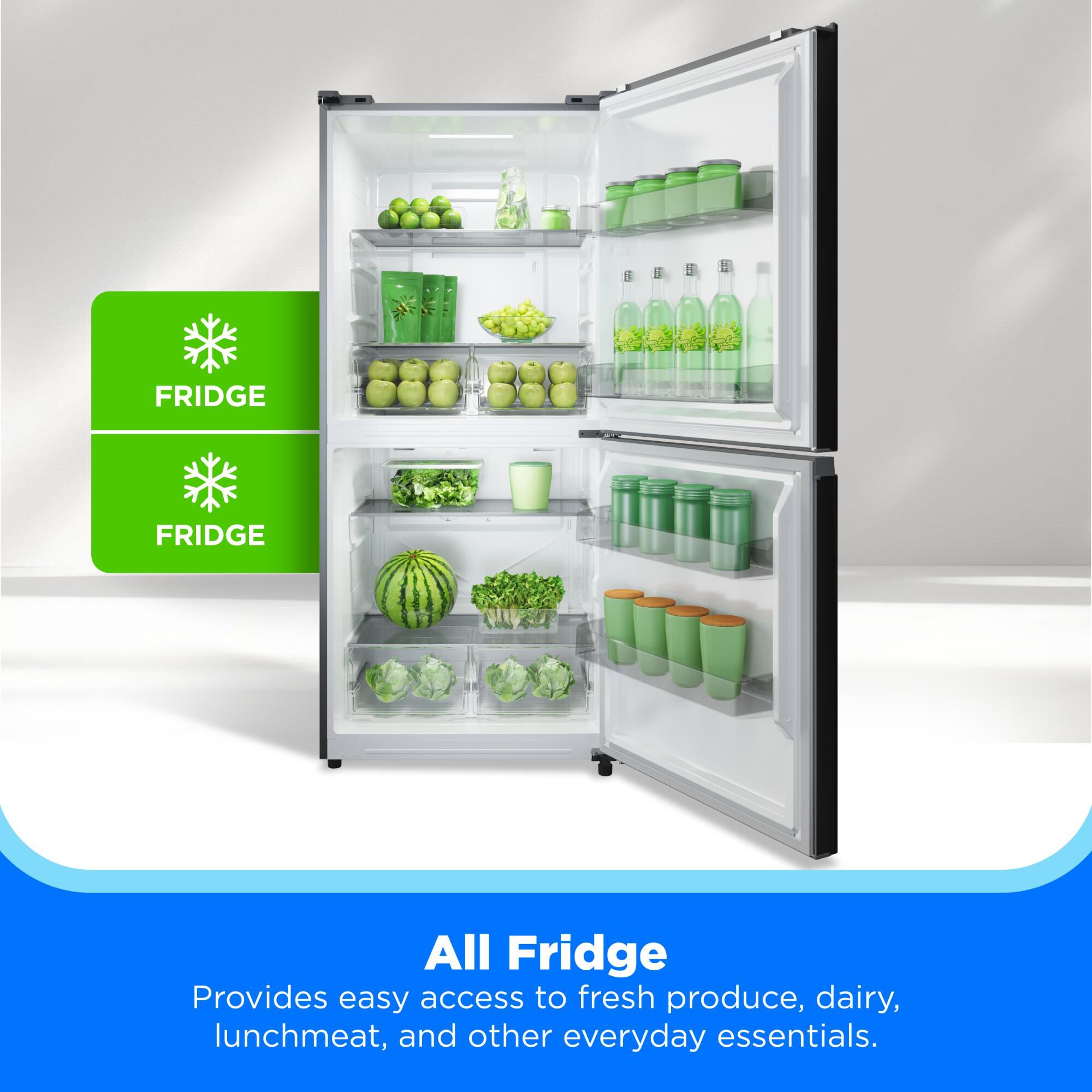 冷凍ML50 SM20 SS20 ADL20 PS50 Midea 21 cu. ft. Garage Ready Top-Freezer Refrigerator