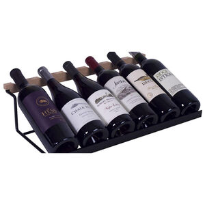 XO 24 in. Built-In/Freestanding 5.7 cu. ft. Compact Beverage Center with Adjustable Shelves & Digital Control - Black Stainless Steel, , hires