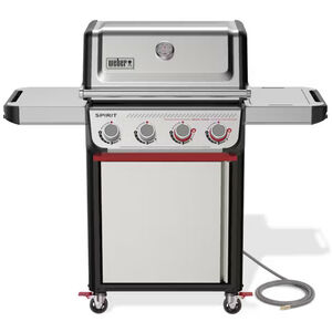 Weber Spirit S-425C 4-Burner Natural Gas Grill with Sear Burner - Stainless Steel, , hires