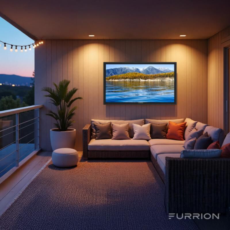 Furrion - Aurora 55" Class Partial Sun 2 4K UHD LED Smart webOS Outdoor TV, , hires