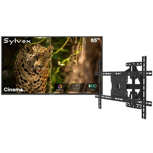 Sylvox - Cinema 65" Class Full Sun 4K UHD QLED Smart Google Outdoor TV, , hires