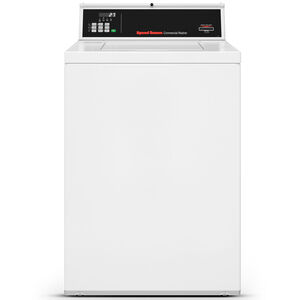 Speed Queen 26 in. 3.1 cu. ft. Commercial Top Load Washer with Agitator - White, , hires