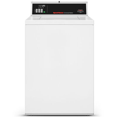 Speed Queen 26 in. 3.1 cu. ft. Commercial Top Load Washer with Agitator - White | SWNNY2SP116T