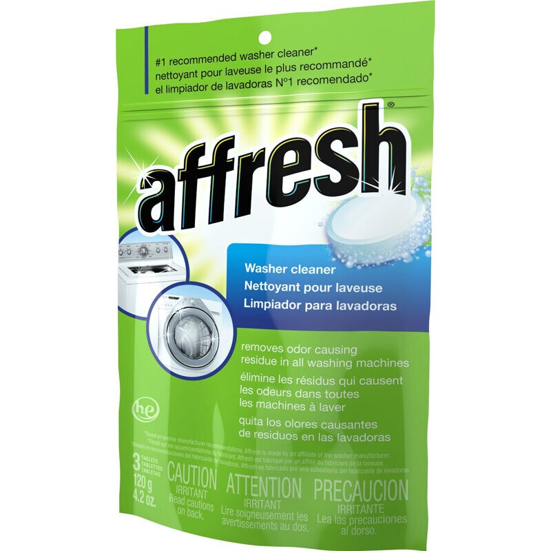 Whirlpool Affresh Washer Machine Cleaner, Tablets - 6 count, 8.4 oz box