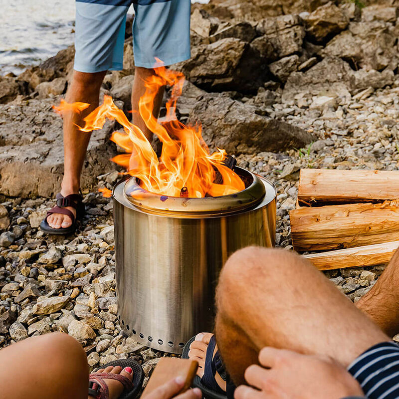 Solo Stove Ranger 15 Stainless Steel Fire Pit | P.C. Richard u0026 Son