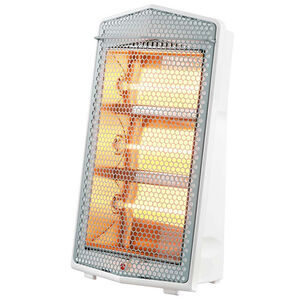 Midea 1500W Radiant Quartz Space Heater with 3 Heat Settings & Overheat Safety - White, , hires