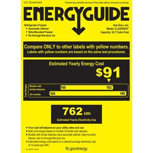 Sub-Zero 42 in. 24.8 cu. ft. Built-In Smart Counter Depth Side-by-Side Refrigerator - Custom Panel Ready, , hires