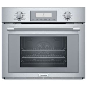 Thermador Professional Series 30 in. 2.8 cu. ft. Smart Steam Electric Single Wall Oven with True European Convection - Stainless Steel, , hires