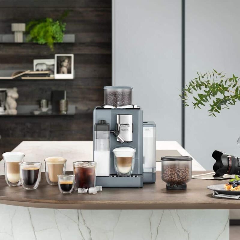 De'Longhi Rivelia Automatic Espresso Machine with Milk Frother and