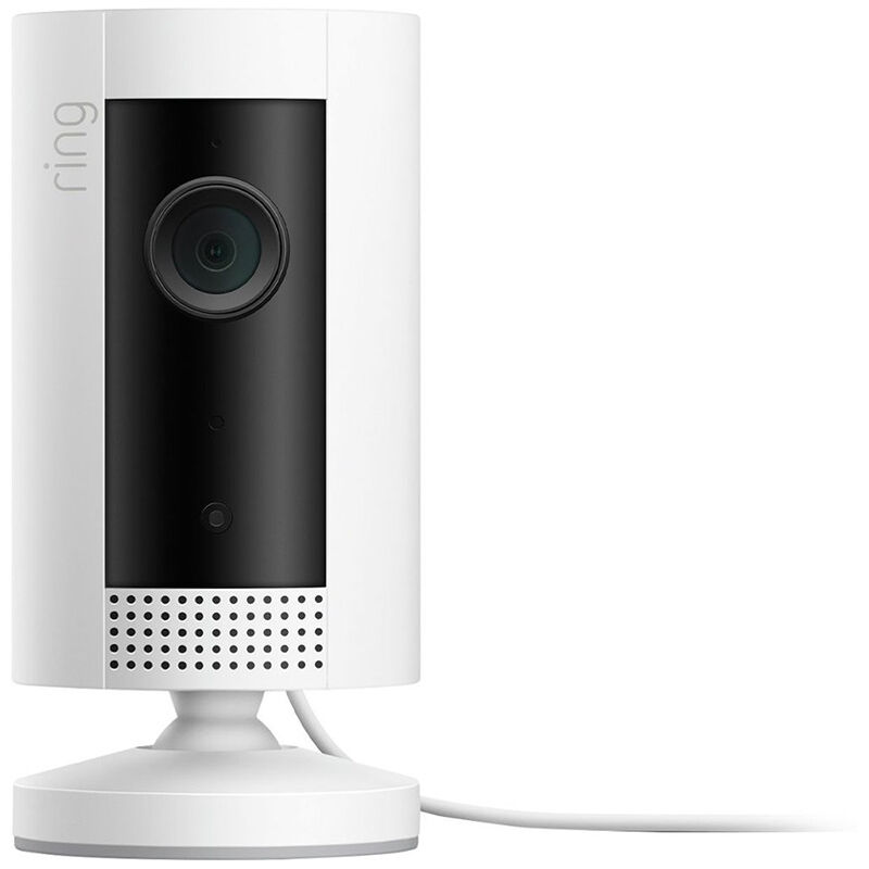 Mini Indoor Wired 1080p Wi-Fi Security Camera in White