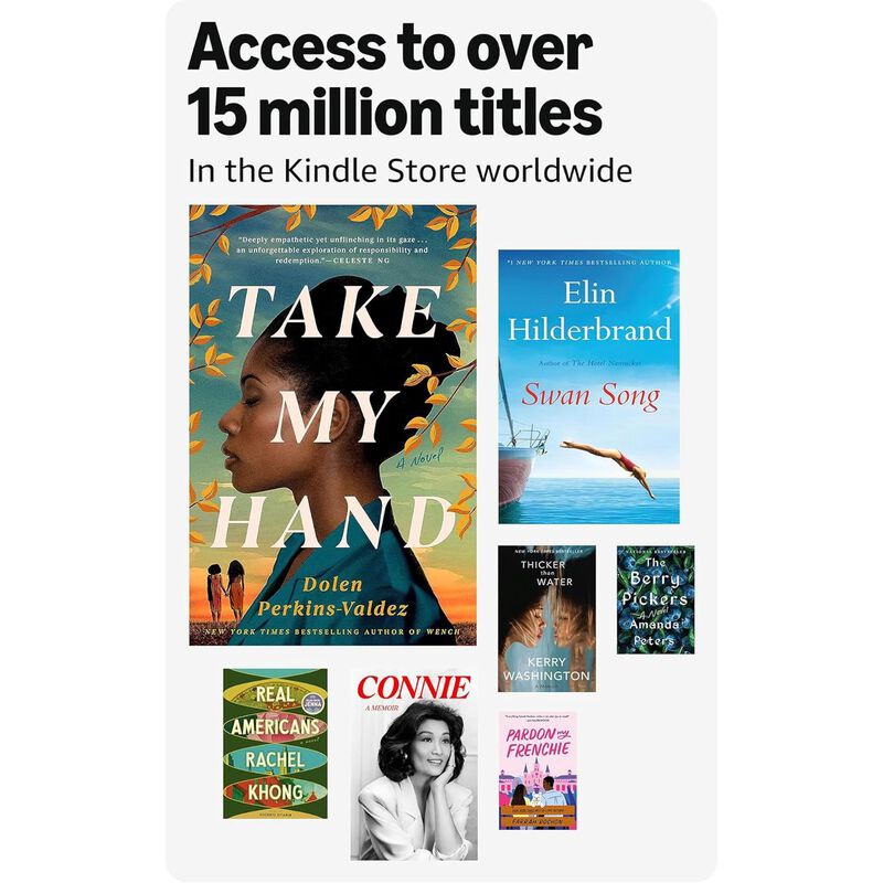 Amazon Kindle Colorsoft Signature Edition (32 GB) With color display, auto-adjusting front light, wireless charging, and long battery life - Metallic Black, , hires