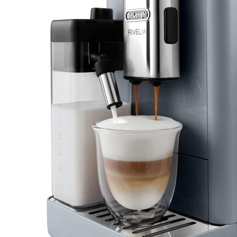 De'Longhi Rivelia Automatic Espresso Machine with Milk Frother and