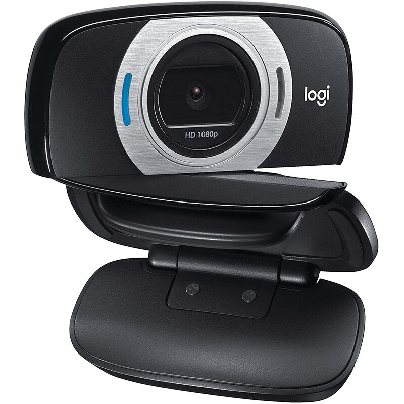 Logitech C615 HD Laptop Webcam with Fold-and-Go Design, 360-Degree Swivel, , hires
