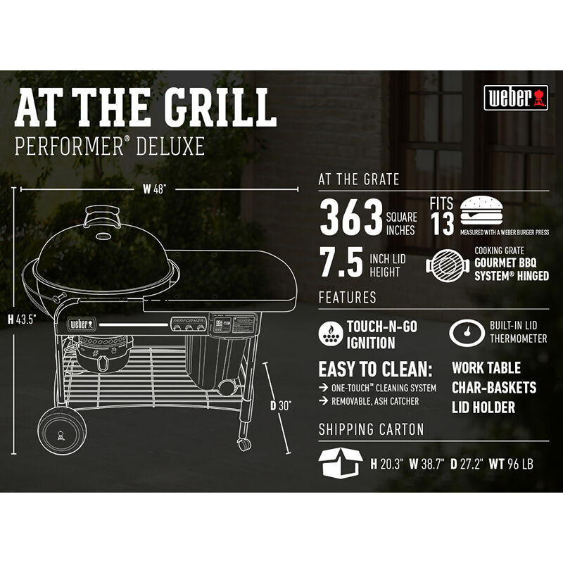 Weber performance deluxe sale
