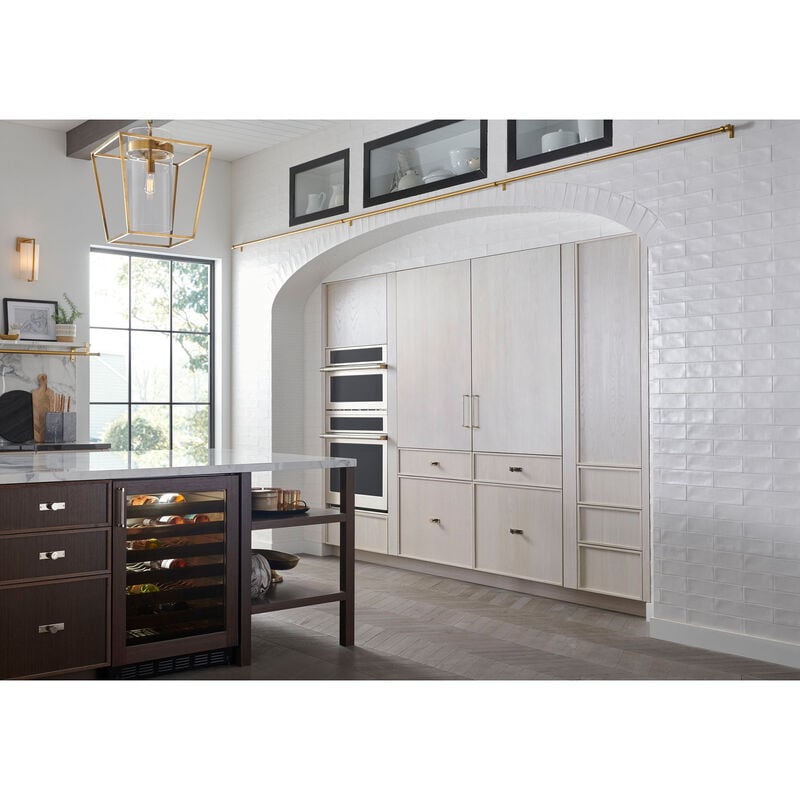 Monogram 30 in. 14.5 cu. ft. Built-In Counter Depth Bottom Freezer Refrigerator with Ice Maker - Custom Panel Ready, , hires