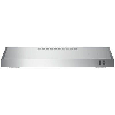 GE 30 in. Convertible Standard Style Range Hood with 270 CFM, 2 Fan Speeds & 2 LED Lights - Stainless Steel | JVX5305SJSS