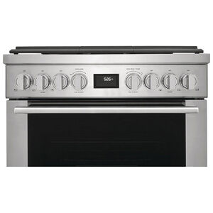 Electrolux 30 in. 4.6 cu. ft. Convection Oven Freestanding Dual Fuel Range with 5 Sealed Burners - Stainless Steel, , hires