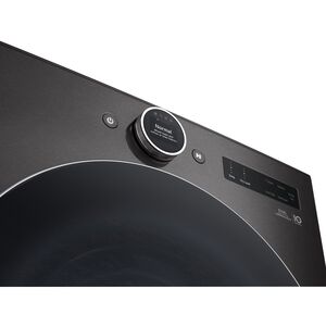 LG 27 in. 7.8 cu. ft. Smart Stackable Ventless Electric Dryer with Heat Pump & Sensor Dry - Black Steel, , hires