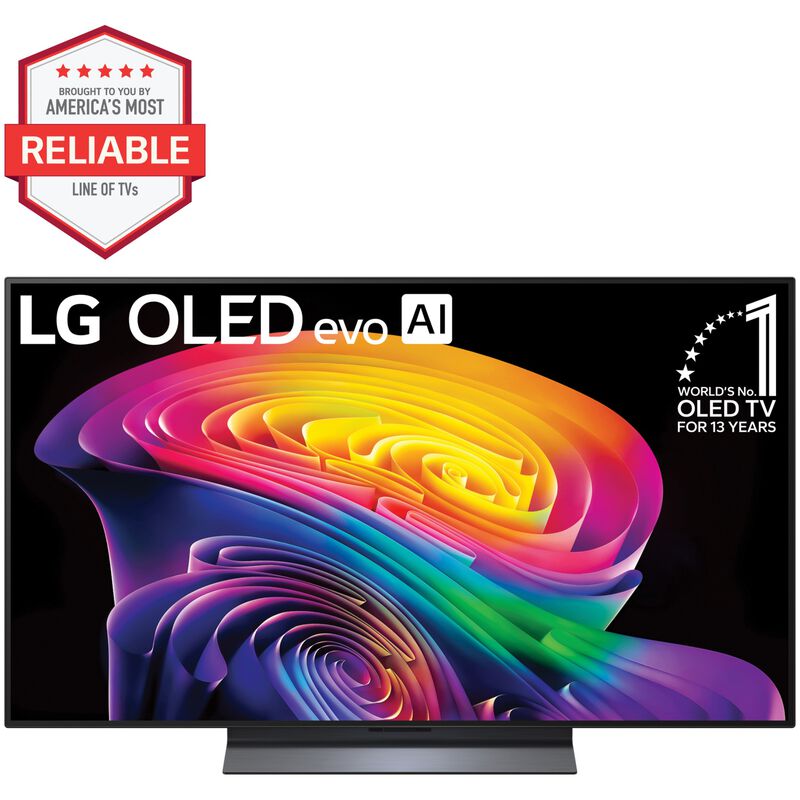 LG - 48" Class C6 Series OLED evo AI 4K UHD Smart webOS TV, , hires