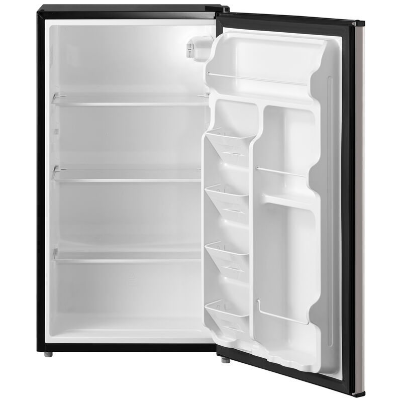 Midea 19 in. 3.3 cu. ft. Mini Fridge - Stainless Steel Look, , hires