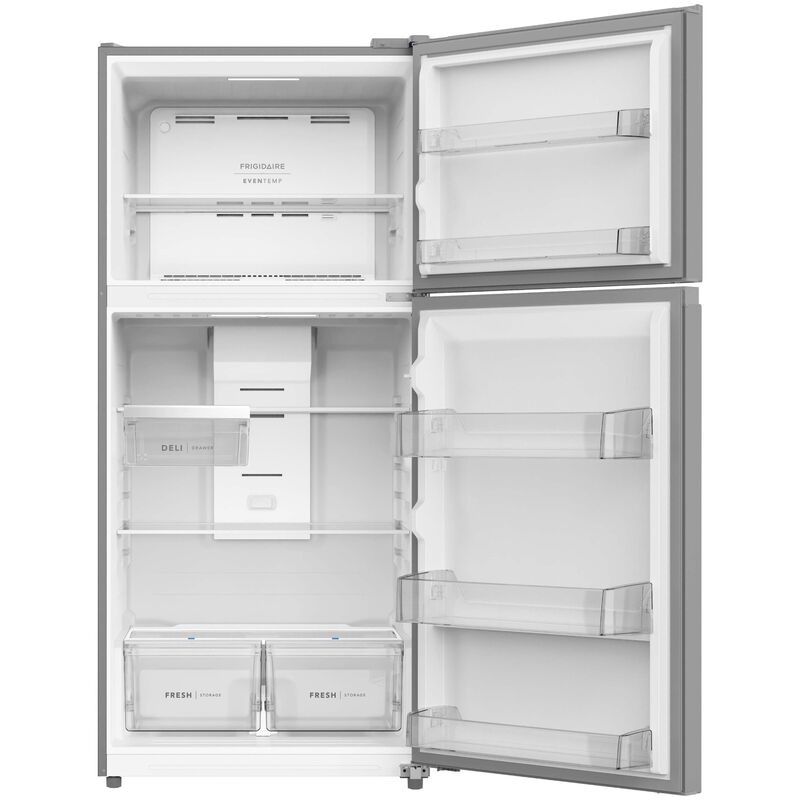 Frigidaire 30 in. 18.6 cu. ft. Garage-Ready Top Freezer Refrigerator - Fingerprint Resistant Stainless Steel Look, Fingerprint Resistant Stainless, hires