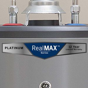 GE RealMax Platinum LP Gas 40 Gallon Tall Water Heater with 12-Year Parts Warranty, , hires