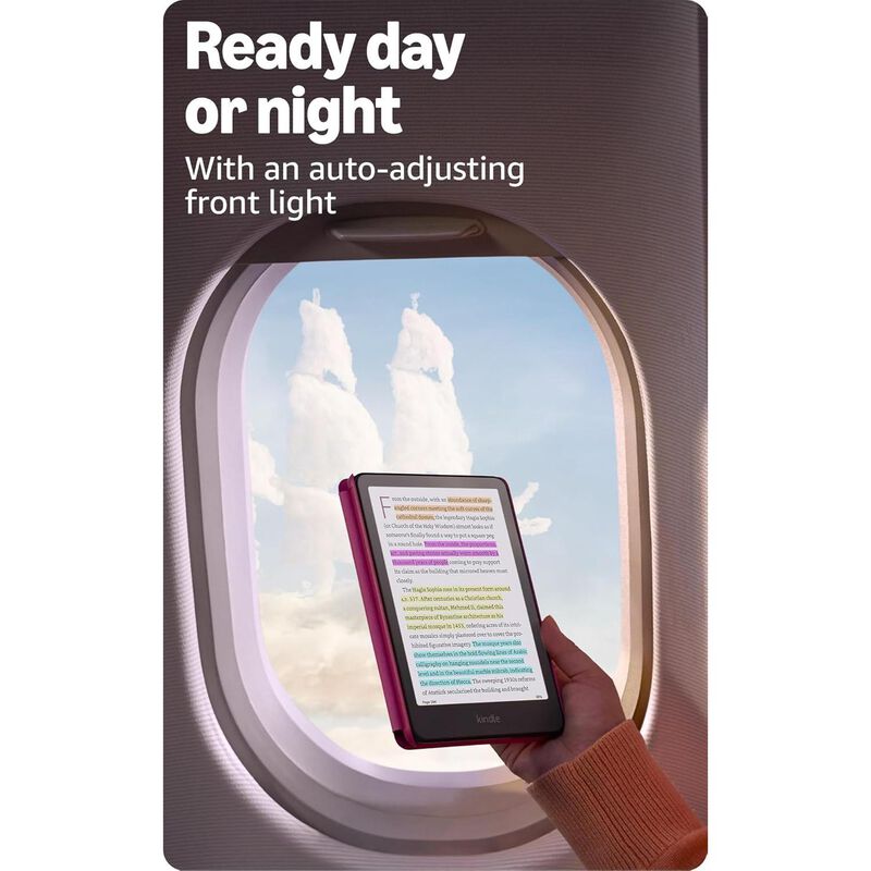 Amazon Kindle Colorsoft Signature Edition (32 GB) With color display, auto-adjusting front light, wireless charging, and long battery life - Metallic Black, , hires