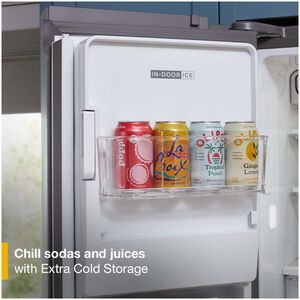 Whirlpool 36 in. 23.4 cu. ft. Smart Counter Depth French Door Refrigerator with Ice & Water Dispenser - Black Stainless, , hires