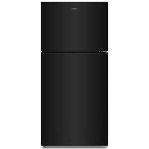 Whirlpool 30 in. 19.3 cu. ft. Top Freezer Refrigerator - Black, Black, hires