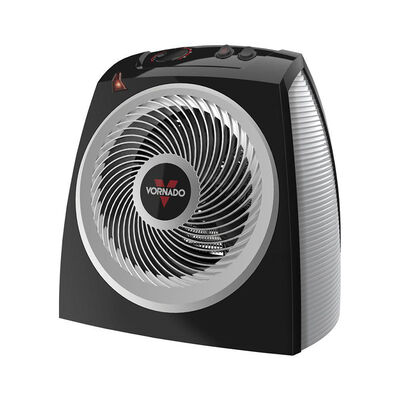Vornado VH10 1500W Whole Room Electric Space Heater with Adjustable Thermostat & 2 Heat Settings | EH1009506