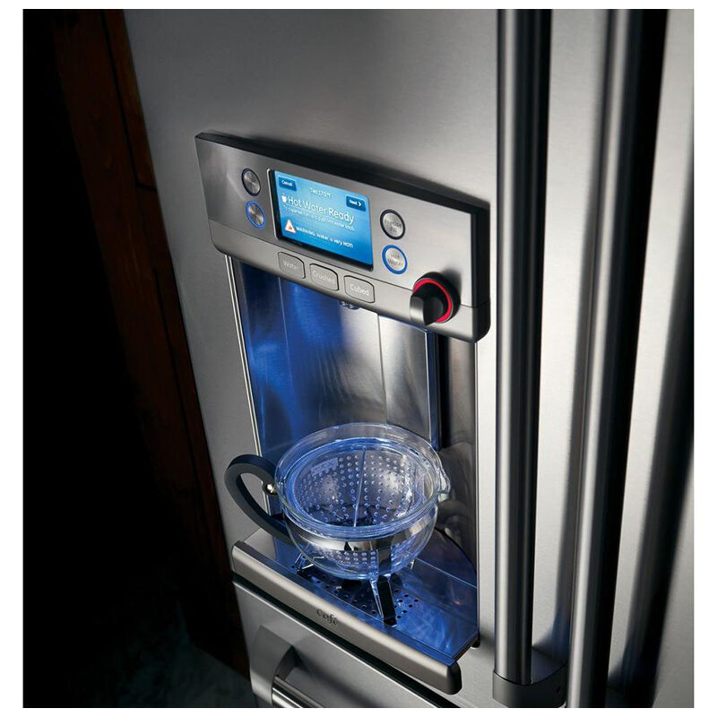 Cafe 27.8 Cu. Ft. French Door Refrigerator - Stainless Steel, , hires