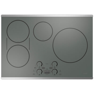 Cafe 30 in. 4-Burner Smart Induction Cooktop with Simmer Burner & Power Burner - Stainless Steel | CHP90302TSS