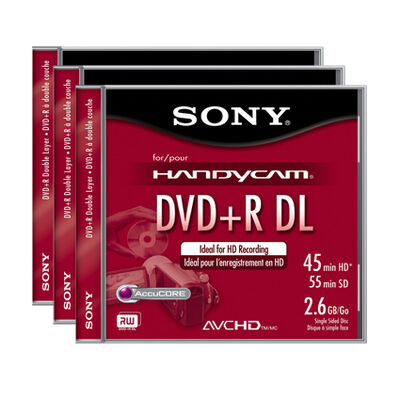 Sony Blank Video Media DUAL LAYER | 3DPR55DLL1H