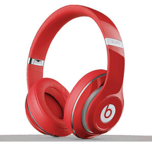 Beats by Dr. Dre Studio Wireless On-Ear Headphones - Red, Red, hires