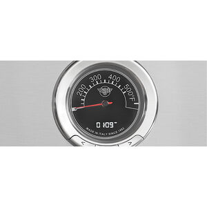 Bertazzoni Heritage Series 36 in. 5.7 cu. ft. Air-Fry Dual Convection Electric Range with 5 Induction Burners & Griddle - Stainless Steel, , hires