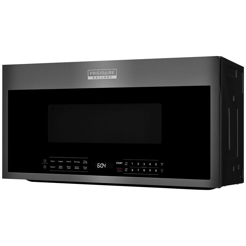 Frigidaire Gallery 30 in. 1.9 cu. ft. Over-the-Range Microwave with 11 Power Levels, 400 CFM & Sensor Cooking Controls - Black Stainless Steel, , hires