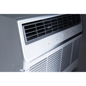GE 12,000 BTU Smart Energy Star Through-the-Wall Air Conditioner with 3 Fan Speeds, Sleep Mode & Remote Control - White, , hires