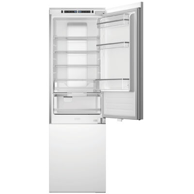 Bertazzoni 24 in. Built-In 8.6 cu. ft. Counter Depth Bottom Freezer Refrigerator - Custom Panel Ready | REF24BMBPNB
