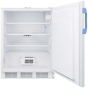Summit AccuCold MED2 Series 24 in. 5.5 cu. ft. Undercounter Refrigerator - White, , hires