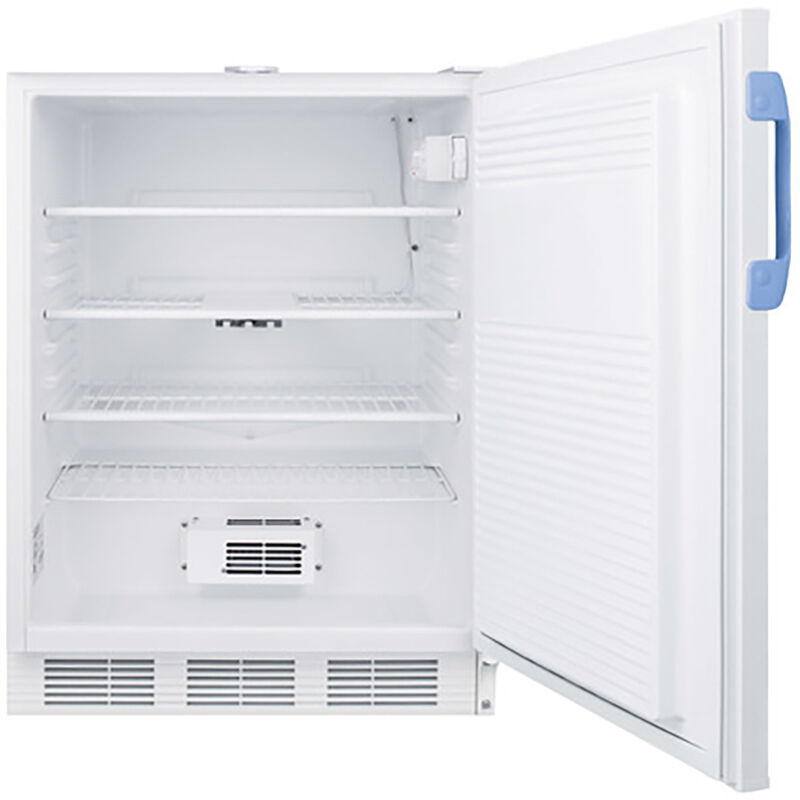 Summit AccuCold MED2 Series 24 in. 5.5 cu. ft. Undercounter Refrigerator - White, , hires