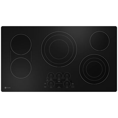 GE Profile 36 in. Electric Smart Cooktop with 5 Radiant Burners - Stainless Steel | PEP9036STSS