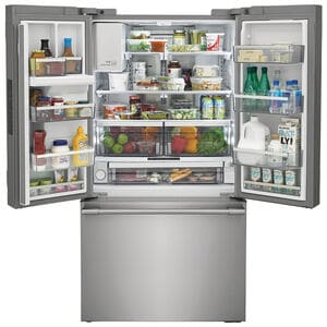 Frigidaire Professional 36 in. 22.6 cu. ft. Counter Depth French Door Refrigerator with Ice & Water Dispenser - Stainless Steel, , hires