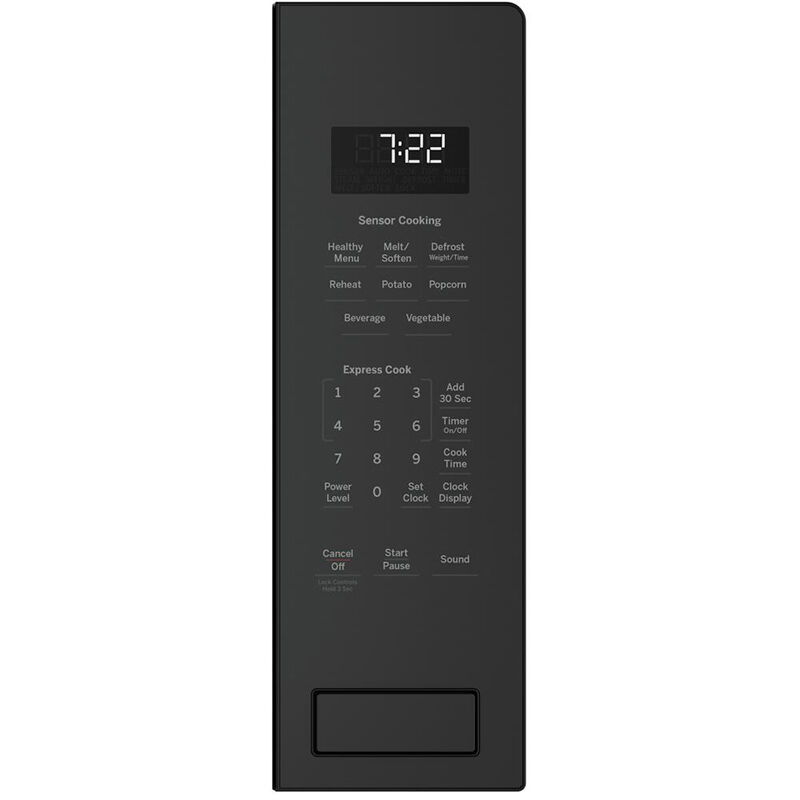 GE Profile 24inch 2.2 Cu. Ft. Built-In Microwave with 10 Power Levels &  Sensor Cooking Controls - Gray