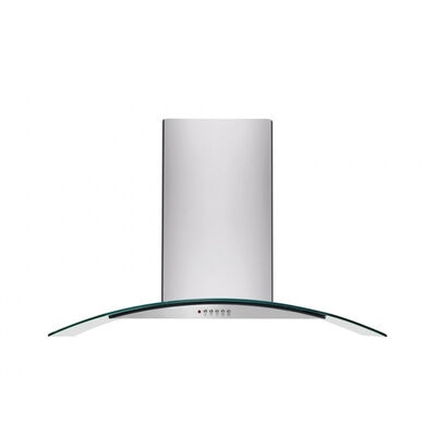 Frigidaire 36 in. Chimney Style Range Hood with 3 Speed Settings, 400 CFM, Convertible Venting & 2 Halogen Lights - Stainless Steel | FHWC3660LS