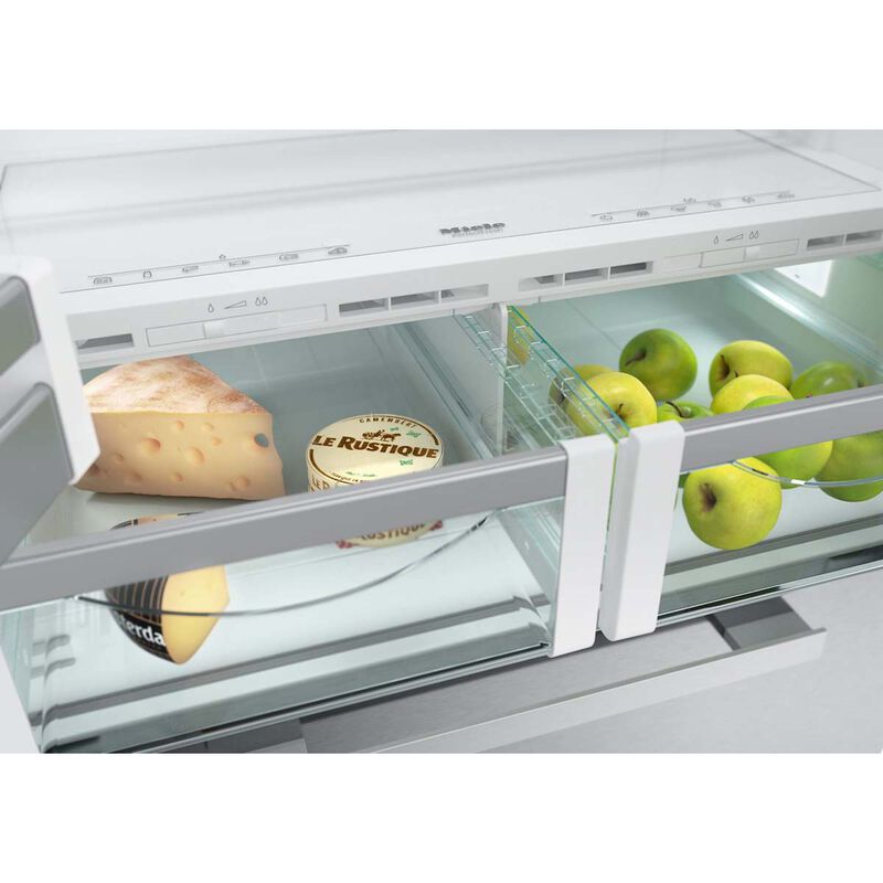 Miele 36 in. 18.9 cu. ft. BuiltIn Counter Depth 4Door French Door