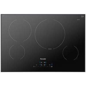 Thermador Masterpiece Series 30 in. Induction Cooktop with 4 Smoothtop Burners - Black, , hires