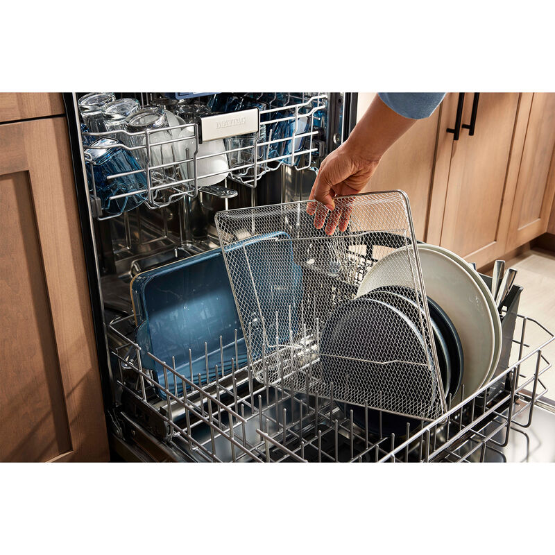 Maytag 30 in. 5.8 cu. ft. Air Fry True European Convection Slide-In Gas Range with 5 Sealed Burners - Fingerprint Resistant Stainless, , hires