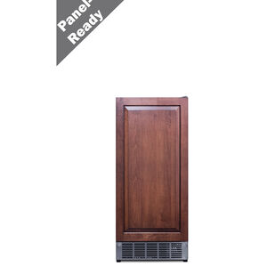 Summit 15 in. Built-In Undercounter Commercial-Use Ice Maker with 25 lb. Ice Storage, Auto-Defrost & Digital Control - Custom Panel Ready, , hires
