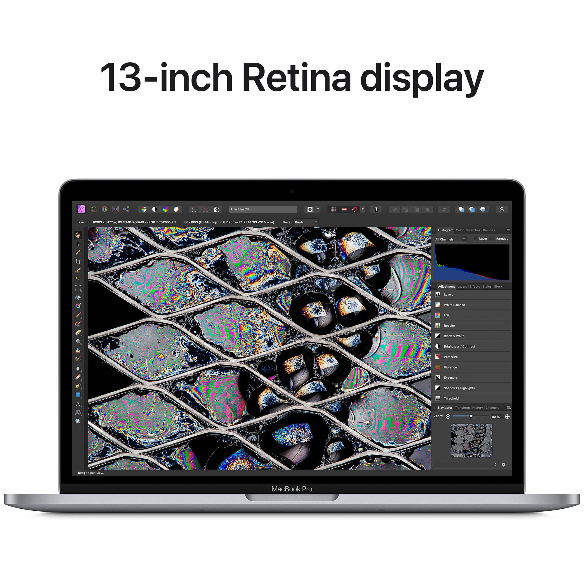 Apple MacBook Pro 13.3inch (Mid 2022) Retina Display, Apple M2, 8GB RAM,  256GB SSD 10-Core GPU, macOS - Space Gray